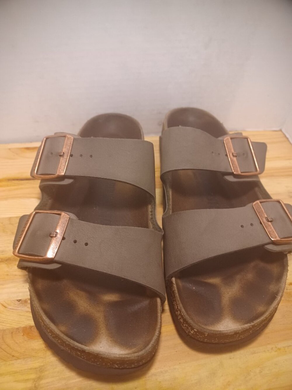 Birkenstock Arizona Birkibuc Women's Sandals - Mocha US 8 1/2 - 9/  EU39